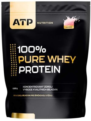 ATP Nutrition 100% Pure Whey Protein 1000 g jahoda