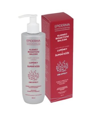 Epiderma Bioaktivní CBD balzám při lupénce 300 ml