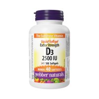 Webber Naturals D3 2500 UI 180 tbl