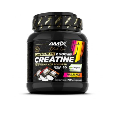 Amix Black Line Creatine Creapure Zero Sugar 2500 mg 60 tbl Multi mix