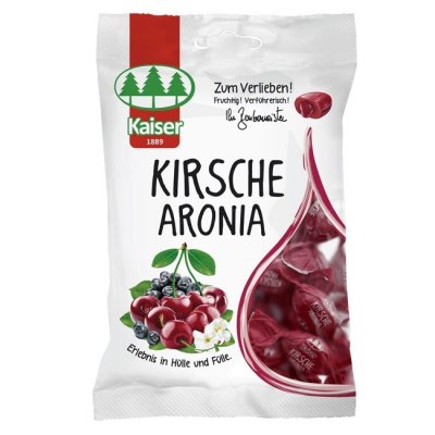 Kaiser ovocné - Třešně a černá jeřabina 90g