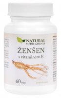 Natural Medicaments Ženšen+vitamín E cps.60