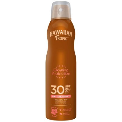 Hawaiian Tropic suchý olej na opalování SPF 30 Protective 180 ml