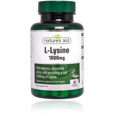 Natures Aid L-Lysine 1000 mg 60 tablet