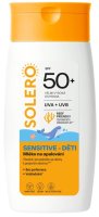 SOLERO Mléko na opalování SENSITIVE DĚTI SPF50+ 200ml