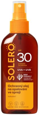 SOLERO Ochranný olej na opalování ve spreji SPF30 150ml