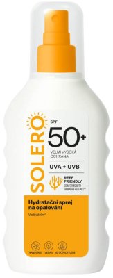 SOLERO Hydratační sprej na opalování SPF50+ 200ml