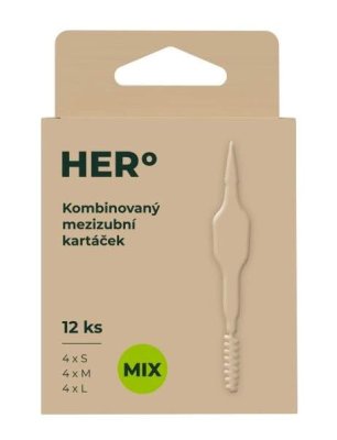 HERBADENT HERo mezizubní kartáček mix 12ks