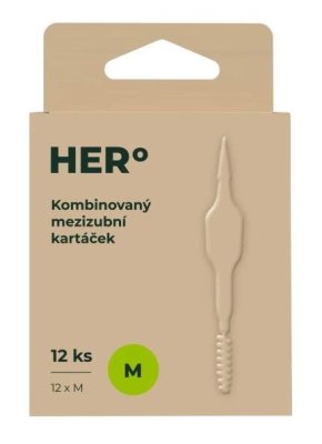 HERBADENT HERo mezizubní kartáček M 12ks