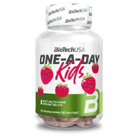 BioTech One-A-Day Kids 90 tbl Jahoda-Malina