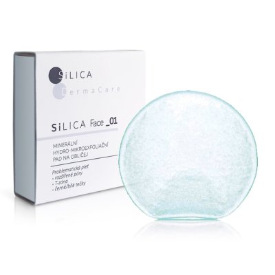 SiLICA DermaCare Face 01 minerální hydro-mikroexfoliační pad