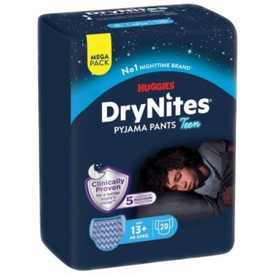 DryNites natah.kalhot.chlapci 13+let/48-60kg/20ks