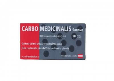 Carbo Medicinalis Sanova tbl.20