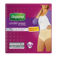 Inkontineční kalhotky DEPEND Maximum XL pro ženy 9ks Inkontineční kalhotky DEPEND Maximum XL pro ženy 9ks