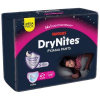 DryNites natahovací kalhotky na noc pro dívky MEGA pack 4-7 let / 17-30kg / 26ks DryNites natahovací kalhotky na noc pro dívky MEGA pack 4-7 let / 17-30kg / 26ks