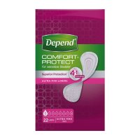 Depend Ultra Mini inkontinenční vložky 22 ks Depend Ultra Mini inkontinenční vložky 22 ks