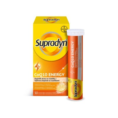 Supradyn CoQ10 Energy 30 šumivých tablet