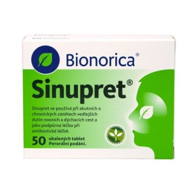 Sinupret 50 obalených tablet