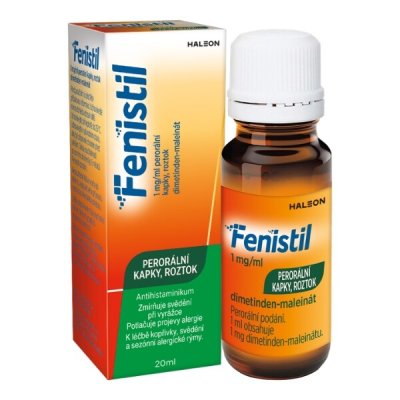 FENISTIL - 1MG/ML POR GTT SOL 1X20ML