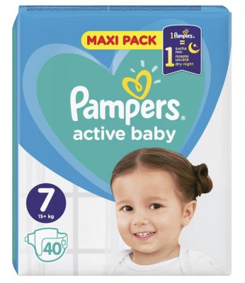 PAMPERS Active Baby VPP 7 XXL 40ks