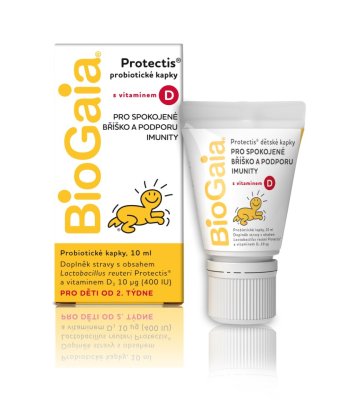 Biogaia Protectis probiotické kapky s vitamínem D 10 ml