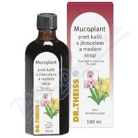 MUCOPLANT PROTI KAŠLI S JITROCELEM A MEDEM sirup 100ML