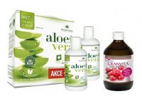 AloeVeraLife aloe 99.7% 1+1 1000ml+Cranvita 500ml