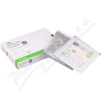 EXUFIBER AG+ 5 X 5CM, 10 KS, VYSOCE ABSORPČNÍ ANTIMIKROBIÁLNÍ K