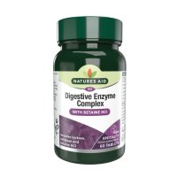 Natures aid Trávicí enzymy Complex s betainem HCl 100mg tbl.60 Natures aid Trávicí enzymy Complex s betainem HCl 100mg tbl.60