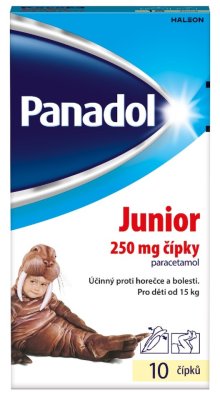 PANADOL JUNIOR - 250MG SUP 10