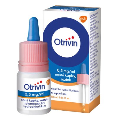 OTRIVIN - 0,5MG/ML NAS GTT SOL 1X10ML