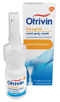 OTRIVIN - 0,5MG/ML NAS SPR SOL 1X10ML