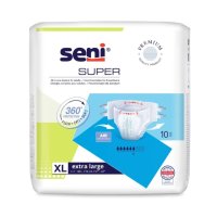 SENI SUPER X-LARGE KALHOTKY ABSORPČNÍ PRODYŠNÉ DENNÍ, BOKY 40-60CM,14