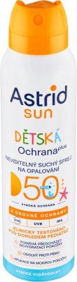 Astrid SUN dětský suchý opalovací sprej SPF50 150ml