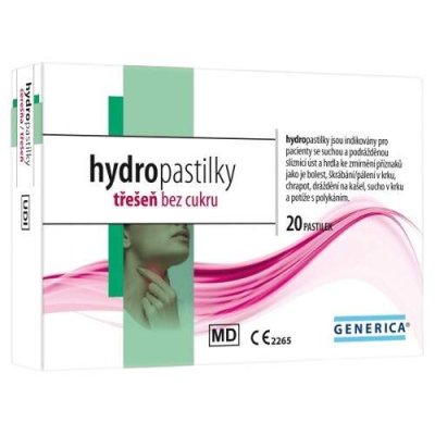 hydropastilky třešeň bez cukru 20ks Generica hydropastilky třešeň bez cukru 20ks Generica