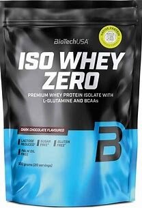 BioTech Iso Whey Zero 500 g Hořká Čokoláda
