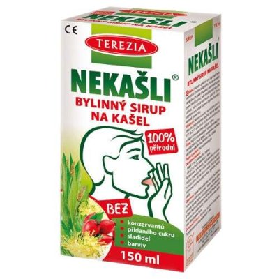 Terezia NEKAŠLI 100% přírodní bylinný sirup 150 ml