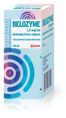 Belozyme 1,5 mg/ml ústní výplach 120 ml