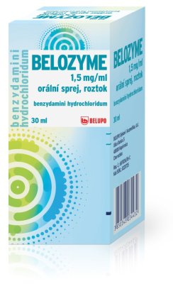 Belozyme 1,5 mg/ml orální sprej 30 ml