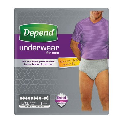 Inkont.kalh.abs.DEPEND Maximum L/XL pro muže 9ks
