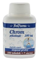 Medpharma Chrom pikolinát 200 mcg 107 tobolek