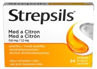 Strepsils Med a citron 24 pastilek