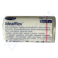 OBINADLO ELASTICKÉ IDEALFLEX 6CMX5M,KRÁTKÝ TAH,1KS OBINADLO ELASTICKÉ IDEALFLEX 6CMX5M,KRÁTKÝ TAH,1KS