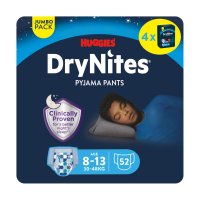 DryNites natahovací kalhotky na noc pro chlapce JUMBO box 8-13 let / 30-48kg / 4x13ks DryNites natahovací kalhotky na noc pro chlapce JUMBO box 8-13 let / 30-48kg / 4x13ks