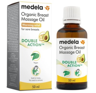 Medela organický masážní olej na prsy 50ml