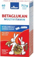 Vitar Kids Betaglukan Multivitamin tbl.60