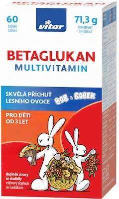 Vitar Kids Betaglukan Multivitamin tbl.60