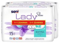 Seni Lady Slim Extra inkont.vložky 1+1 2x15ks