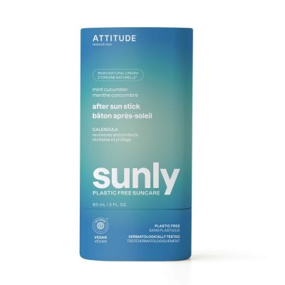 ATTITUDE Zklidňuj.krém po opalov.máta okurka 60ml