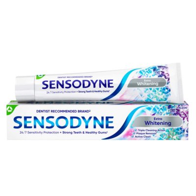 Sensodyne Extra Whitening zubní pasta 75 ml